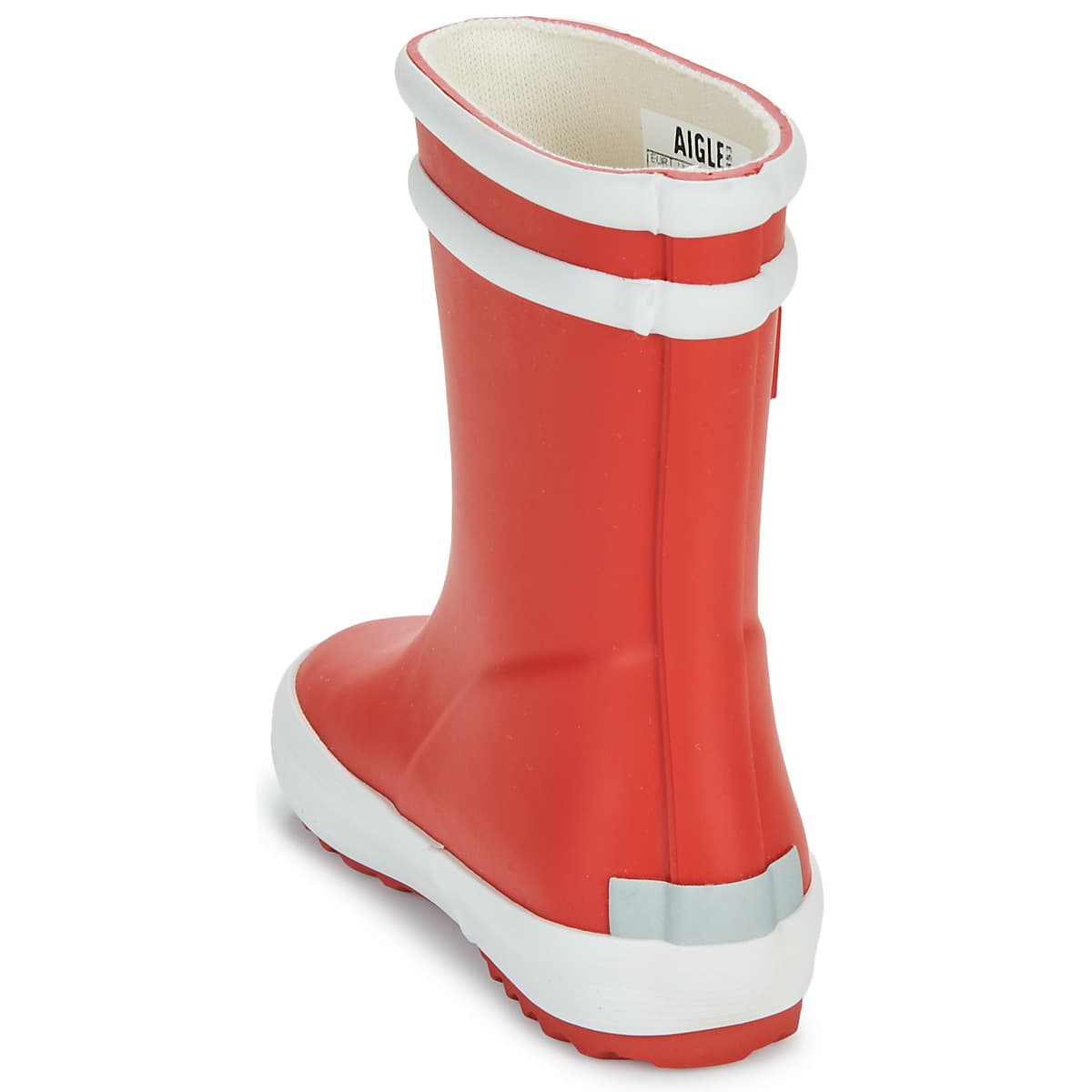 Boys' Wellington Boots Aigle Red