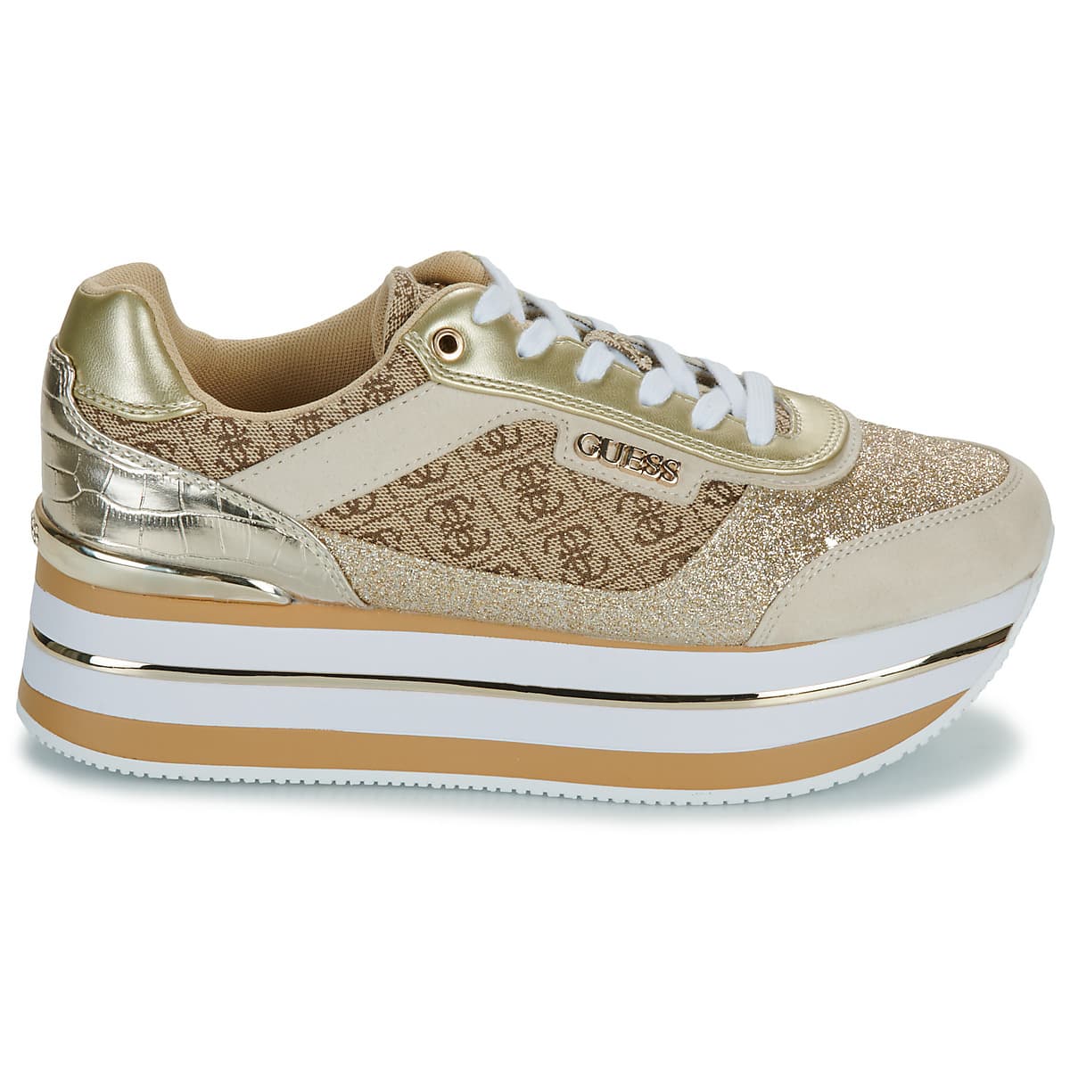 Women's Sneakers Guess Gold
