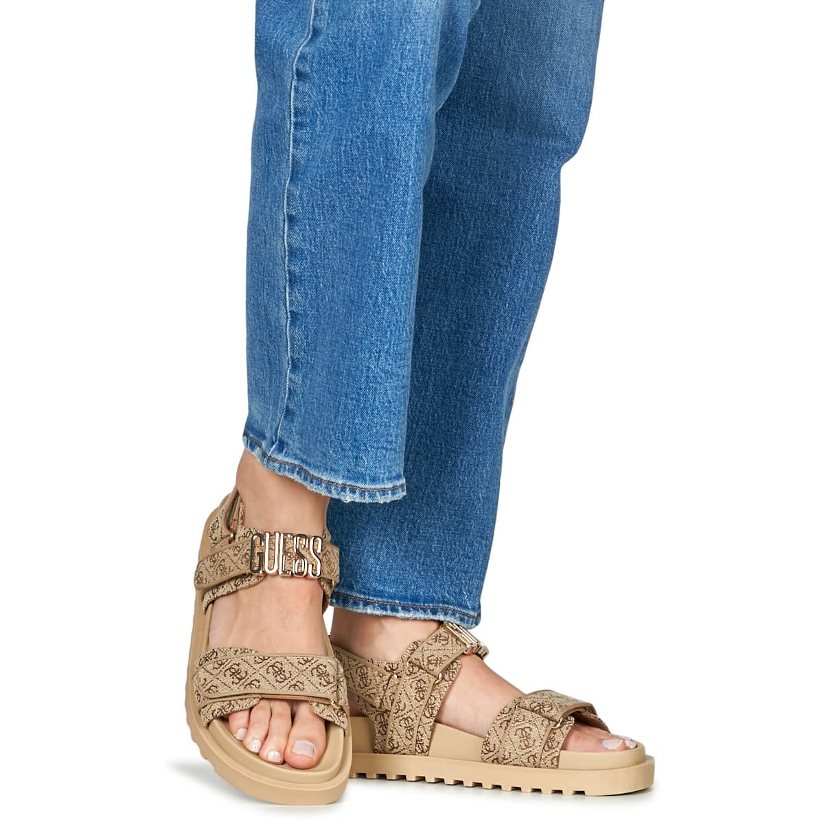 Fabelis2 Flatform Sandals Women Guess