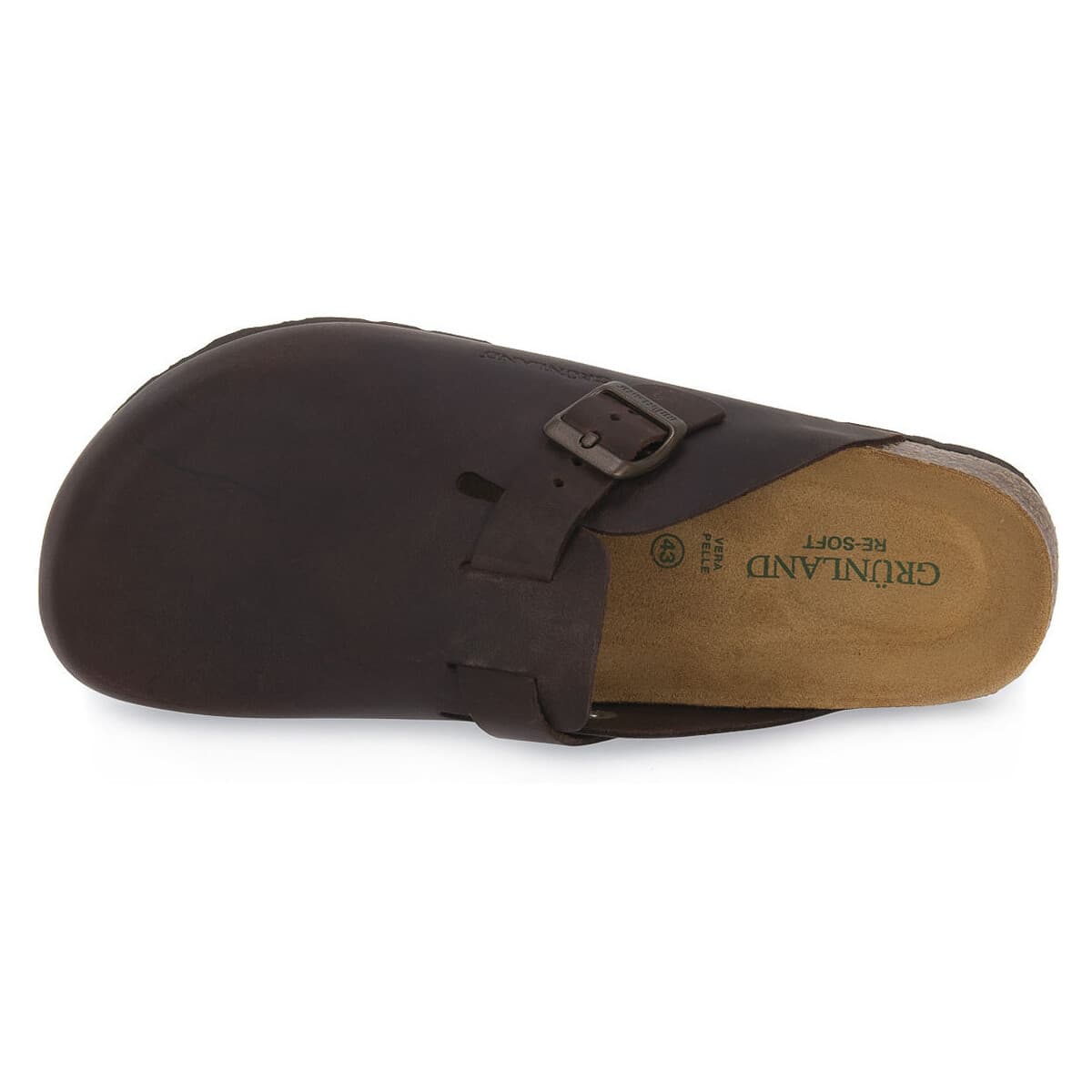 Men's Mules Grunland Brown