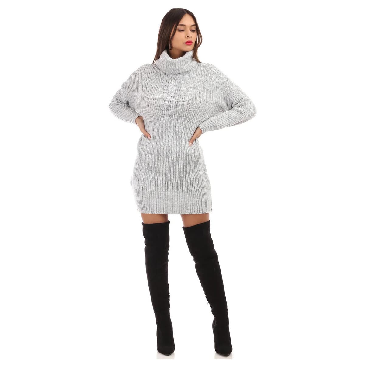 Women's Dresses La Modeuse Gray