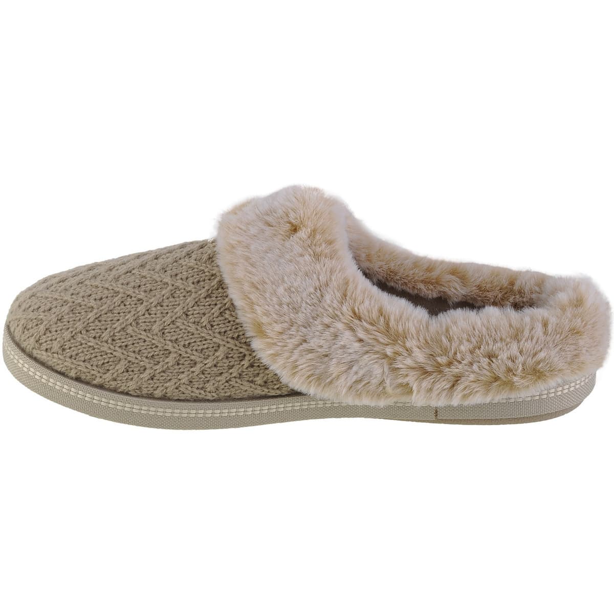 Women's House Slippers Skechers Beige