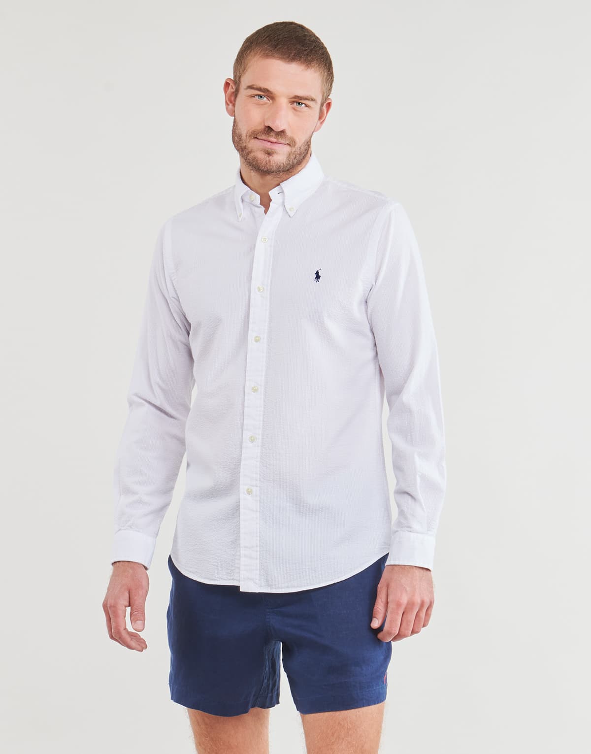 Men's Shirts Polo Ralph Lauren White