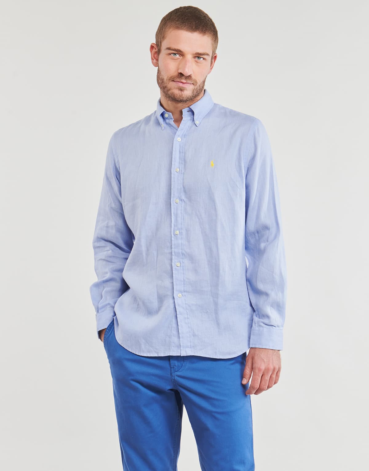 Men's Shirts Polo Ralph Lauren Blue