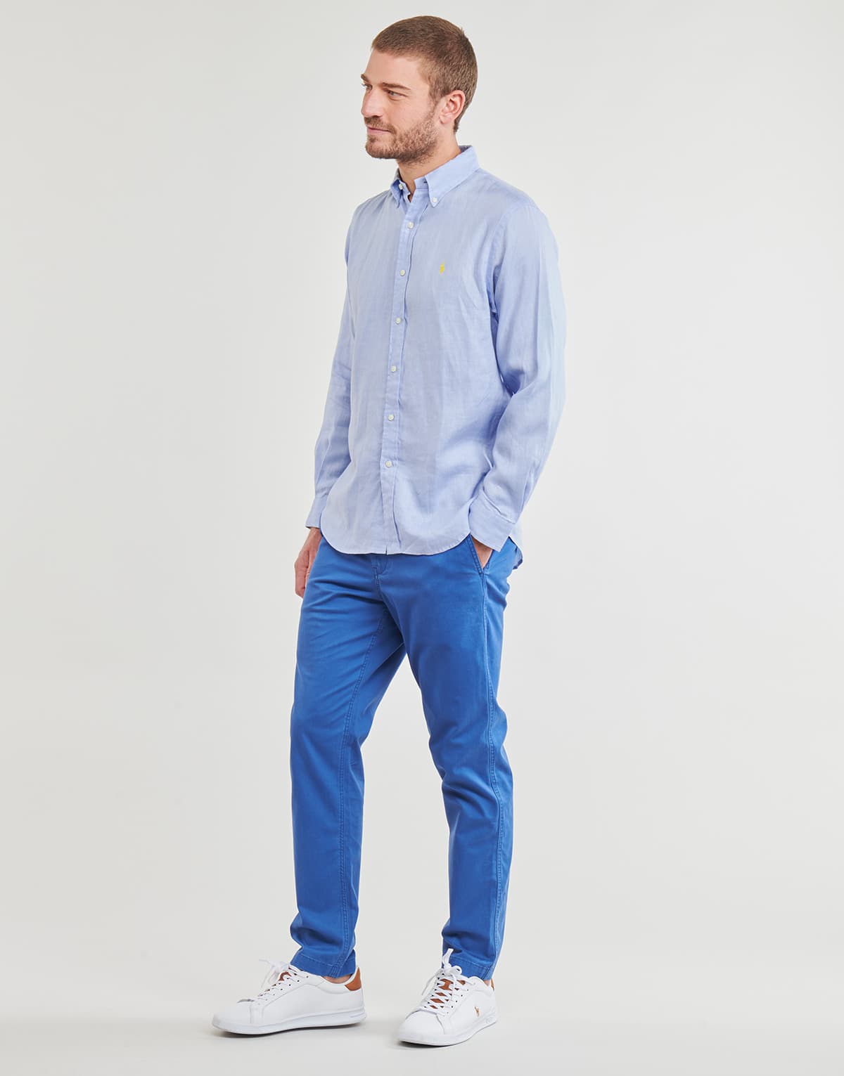 Men's Shirts Polo Ralph Lauren Blue