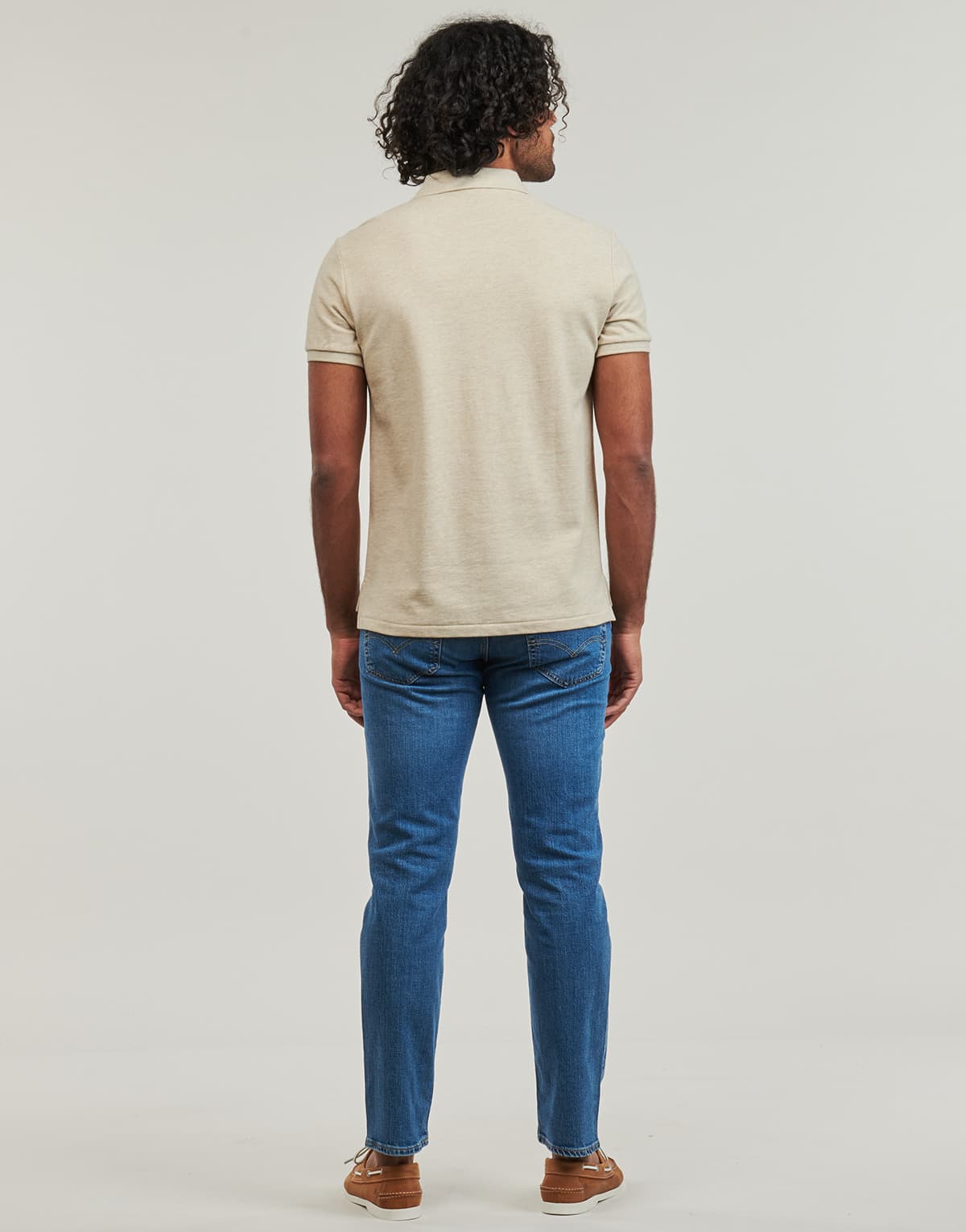 Men's Polo Shirts Polo Ralph Lauren Beige