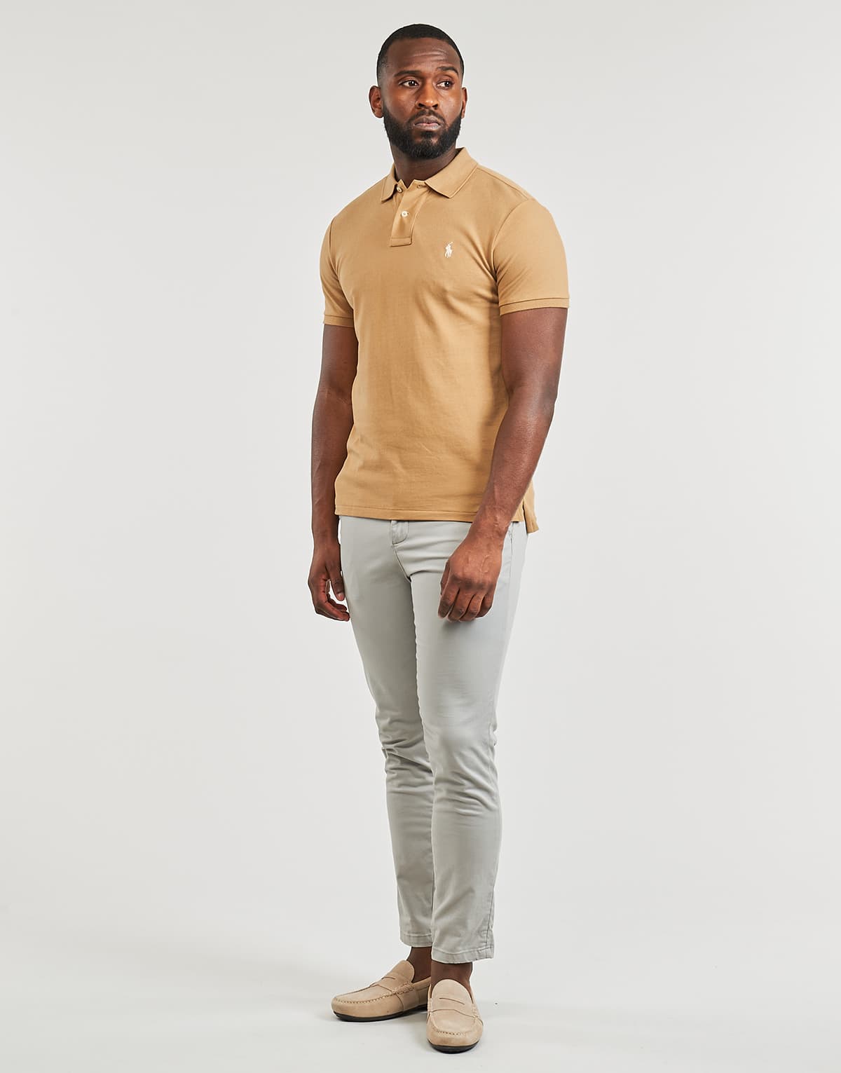 Men's Polo Shirts Polo Ralph Lauren Beige