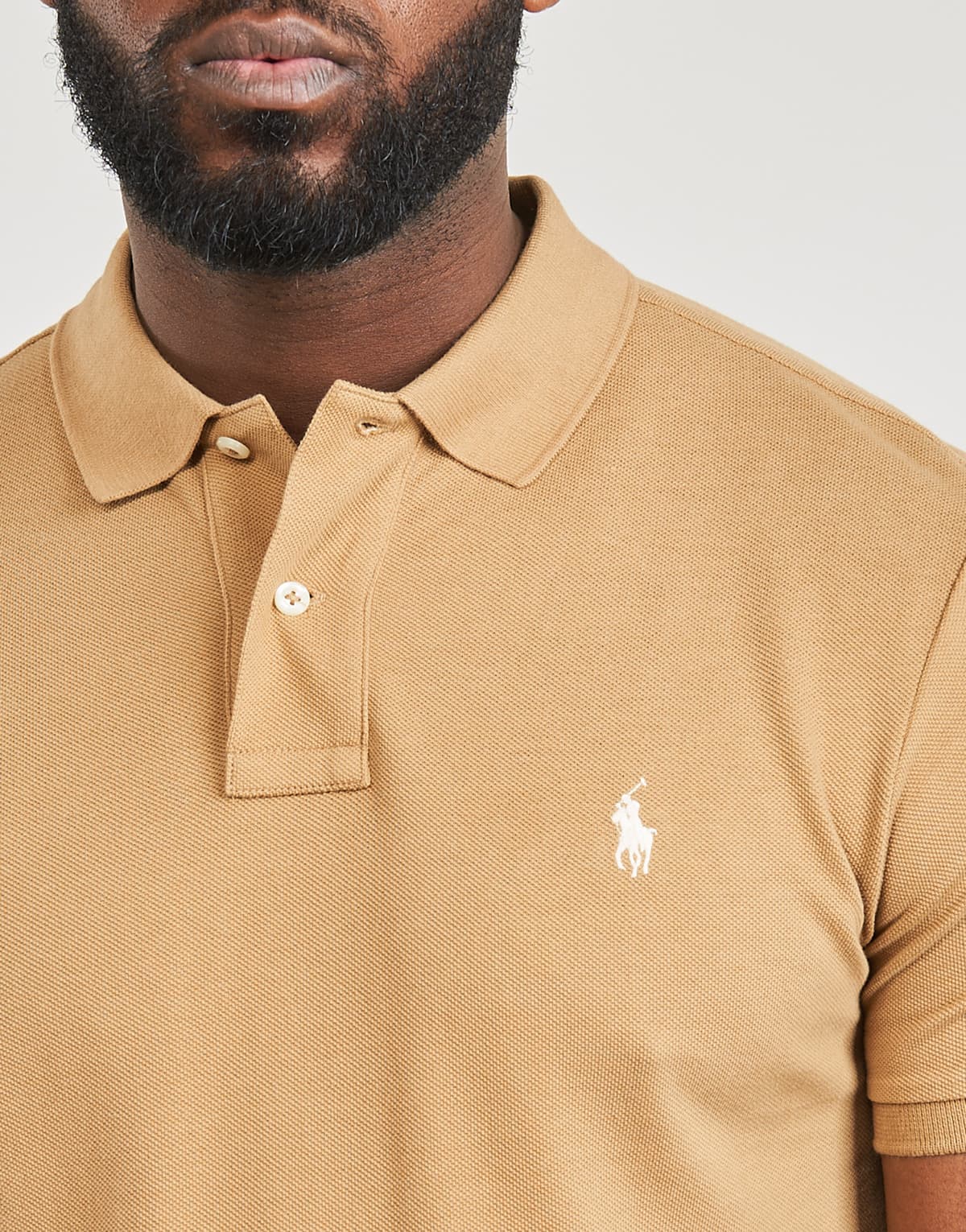 Men's Polo Shirts Polo Ralph Lauren Beige