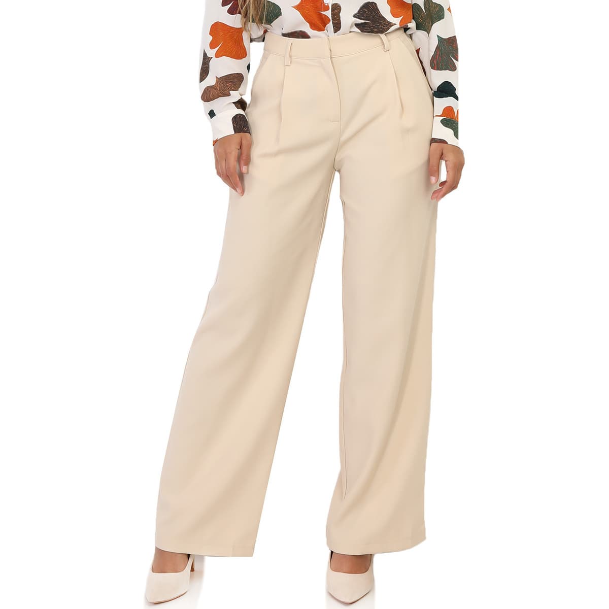 Women's Pants La Modeuse Beige