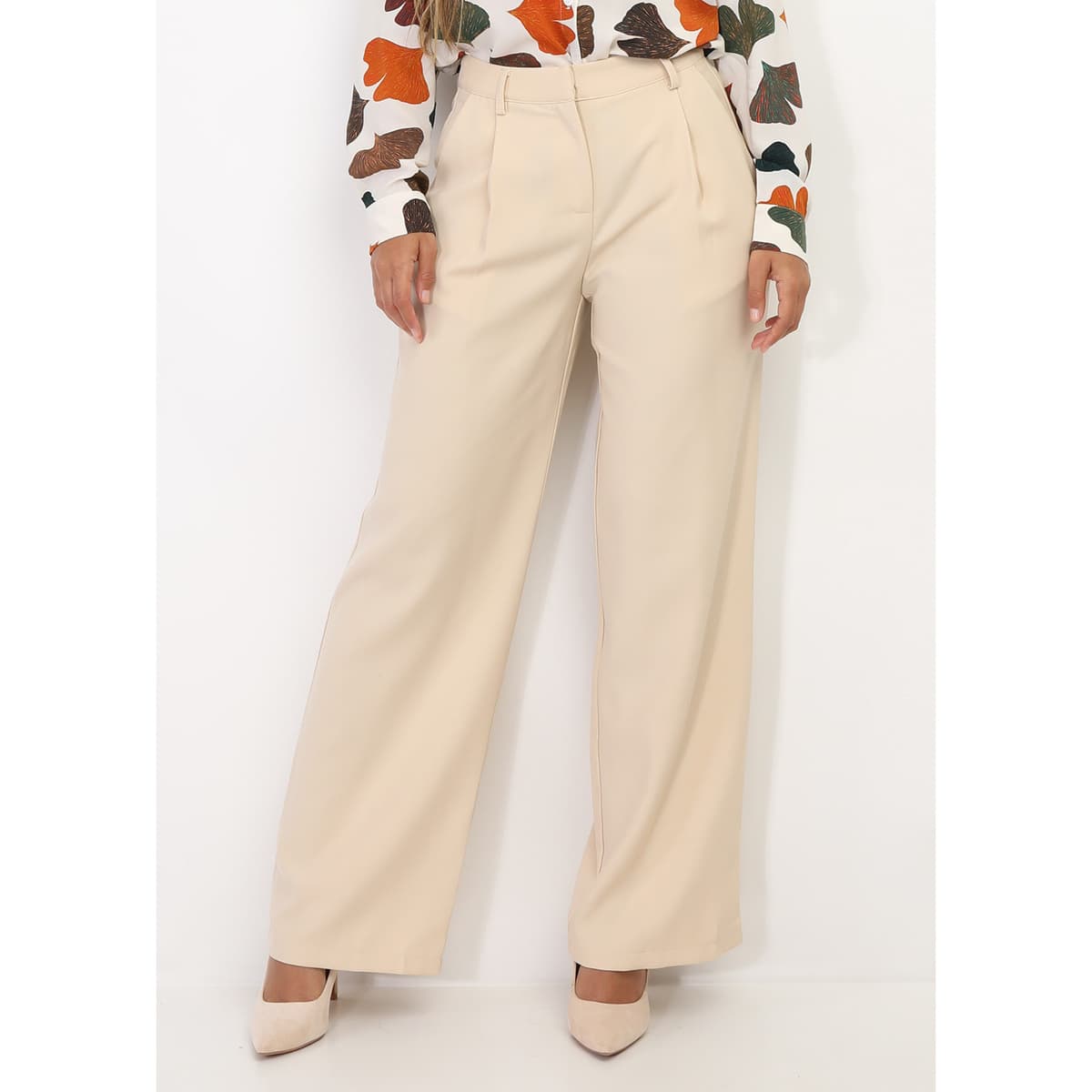 Women's Pants La Modeuse Beige