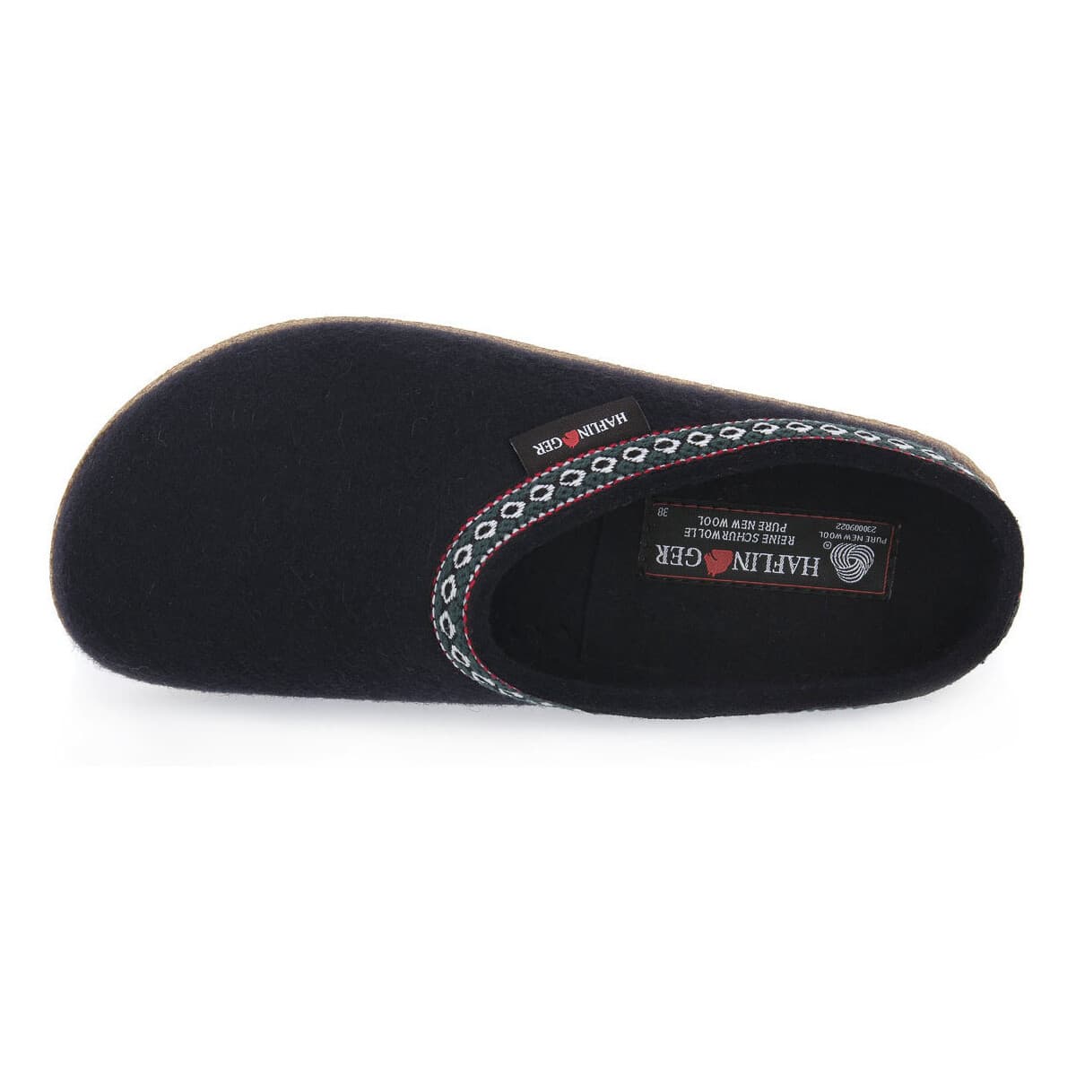 Women's House Slippers Haflinger Blue