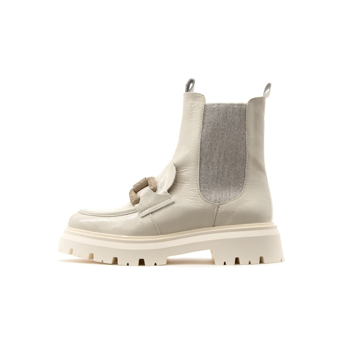 Μποτάκια/Low boots Gianluca Pisati ORIANA PATENT LEATHER CHELSEA BOOTS WOMEN