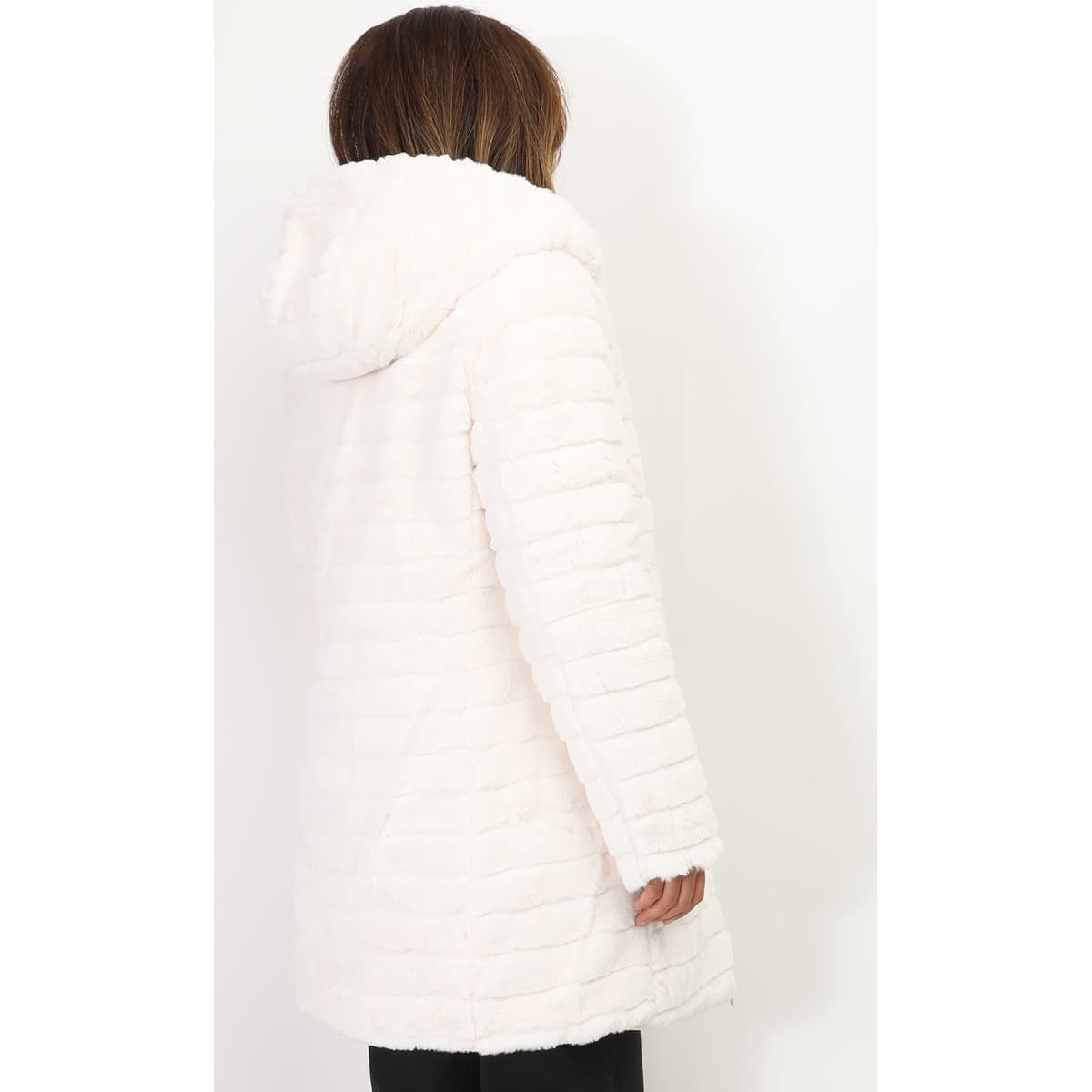 Women's Coats La Modeuse White