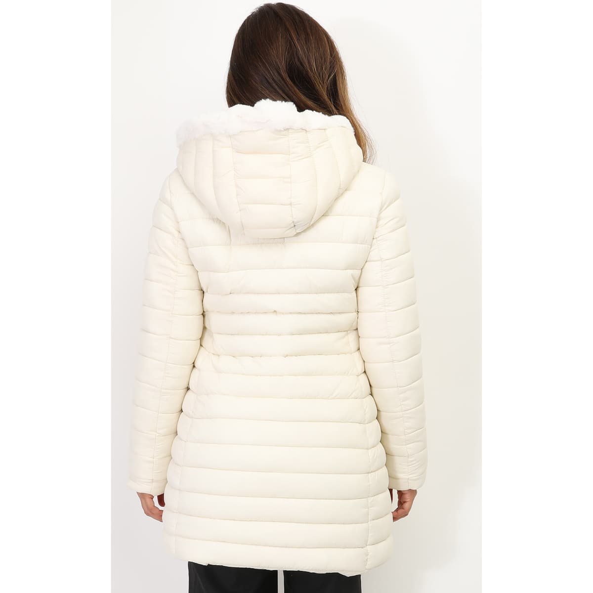 Women's Coats La Modeuse White