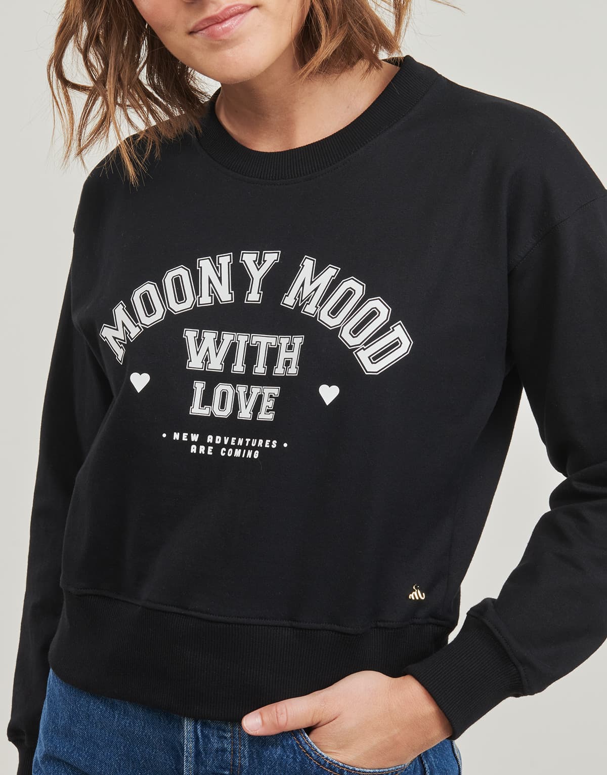 Women's Sports T-Shirts Moony Mood Black