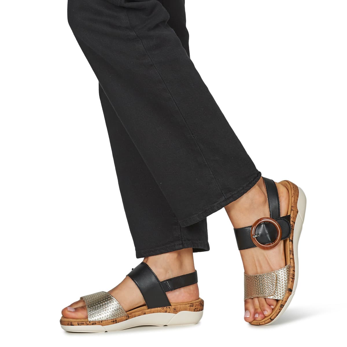 Women's Platforms Remonte Black