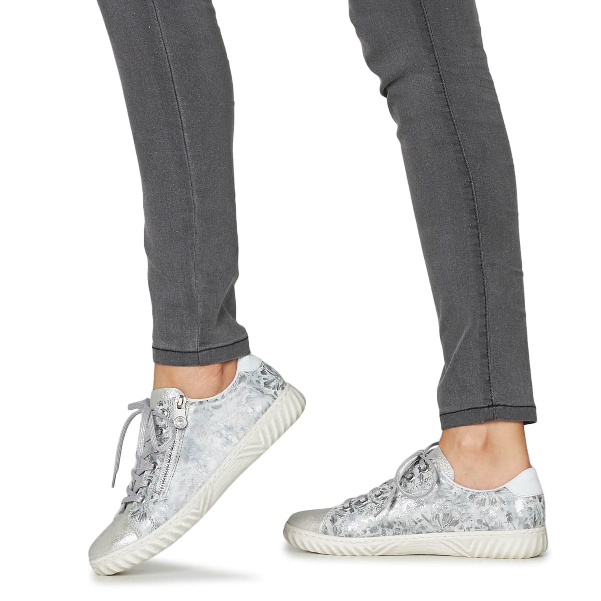 Women's Sneakers Rieker Silver