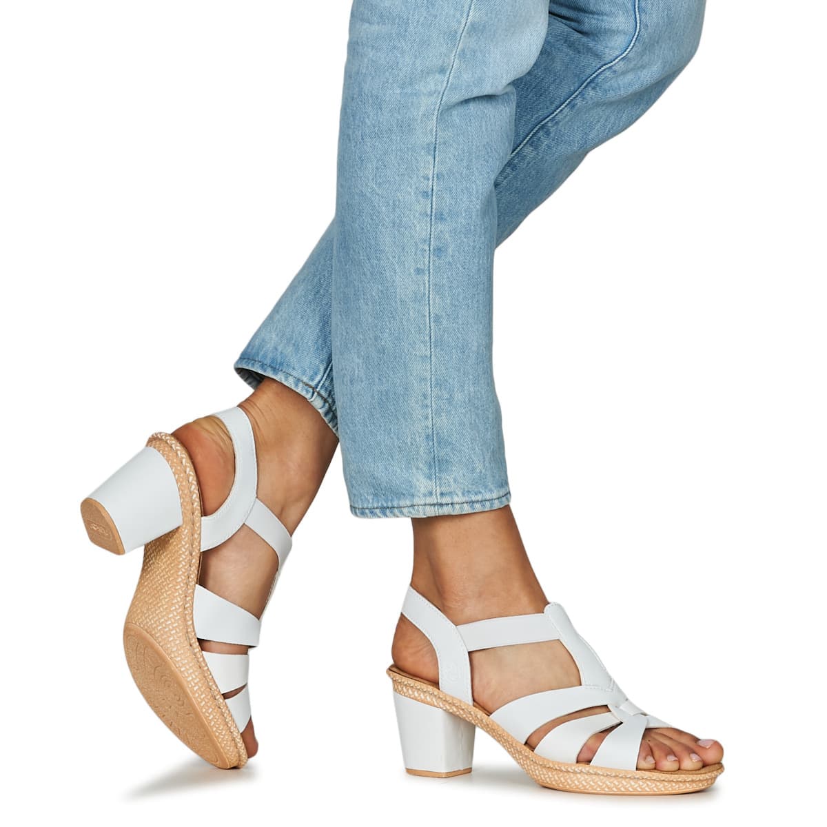 Women's Pumps Rieker White