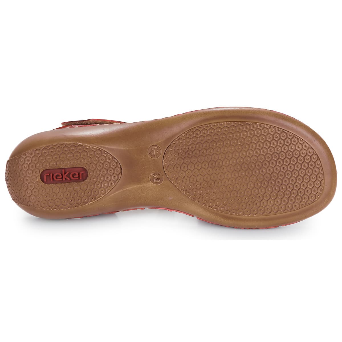 Women's Platforms Rieker Red