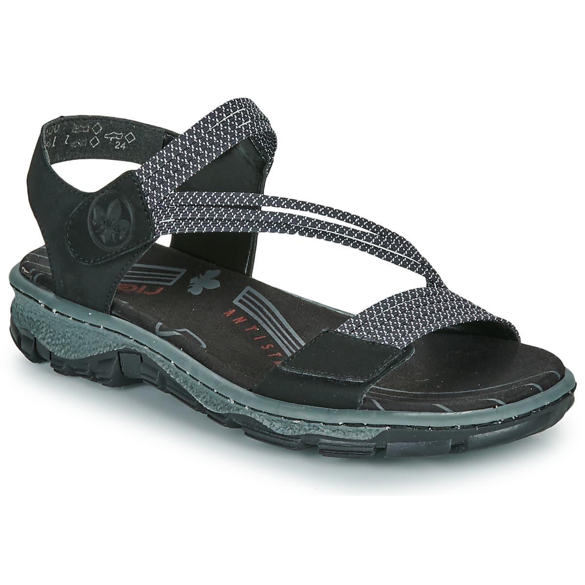Women's Sandals Rieker Black