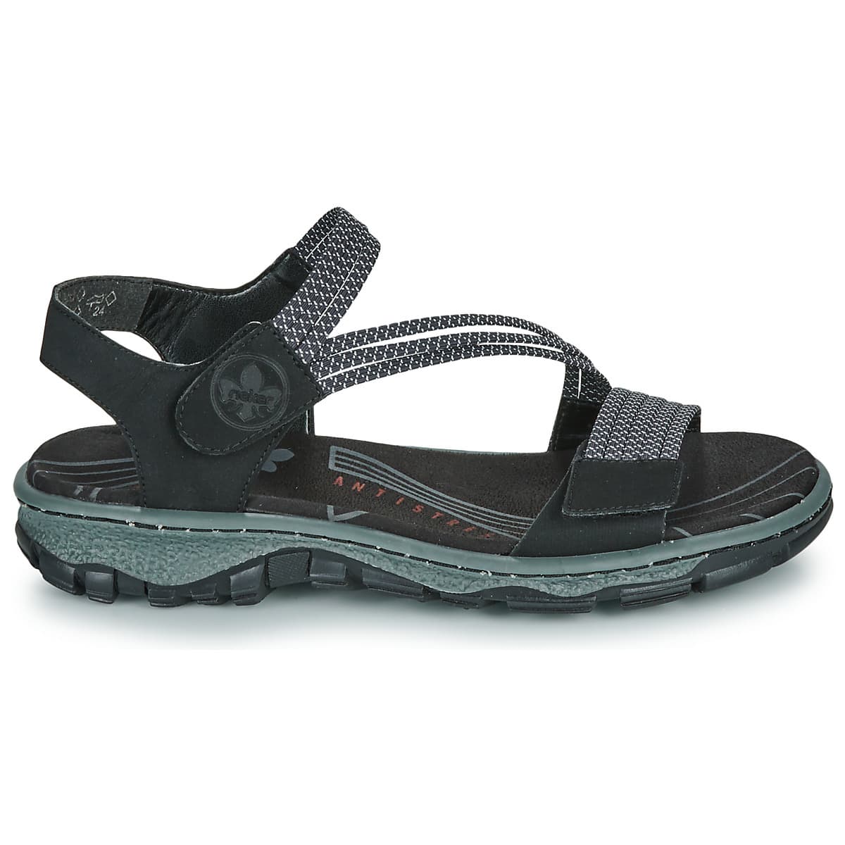 Women's Sandals Rieker Black