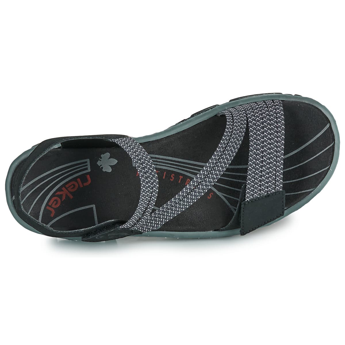 Women's Sandals Rieker Black