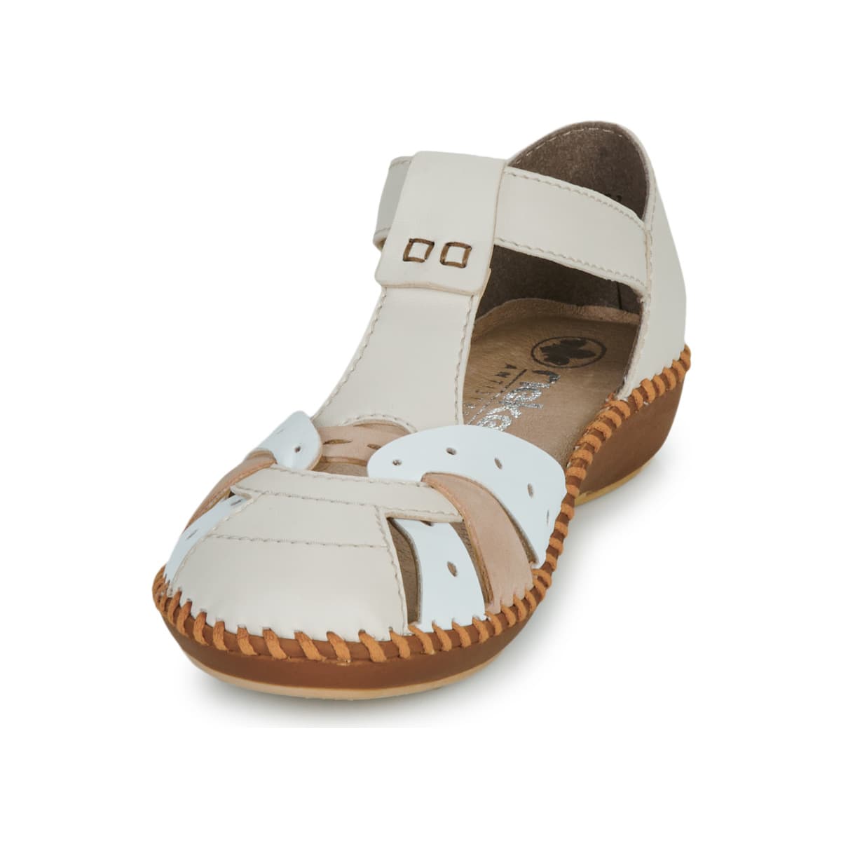 Women's Ballet Flats Rieker Beige