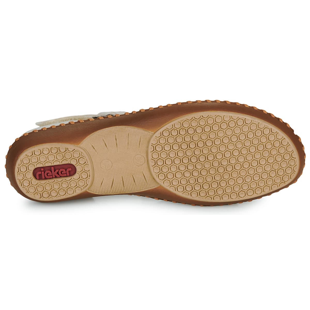 Women's Ballet Flats Rieker Beige