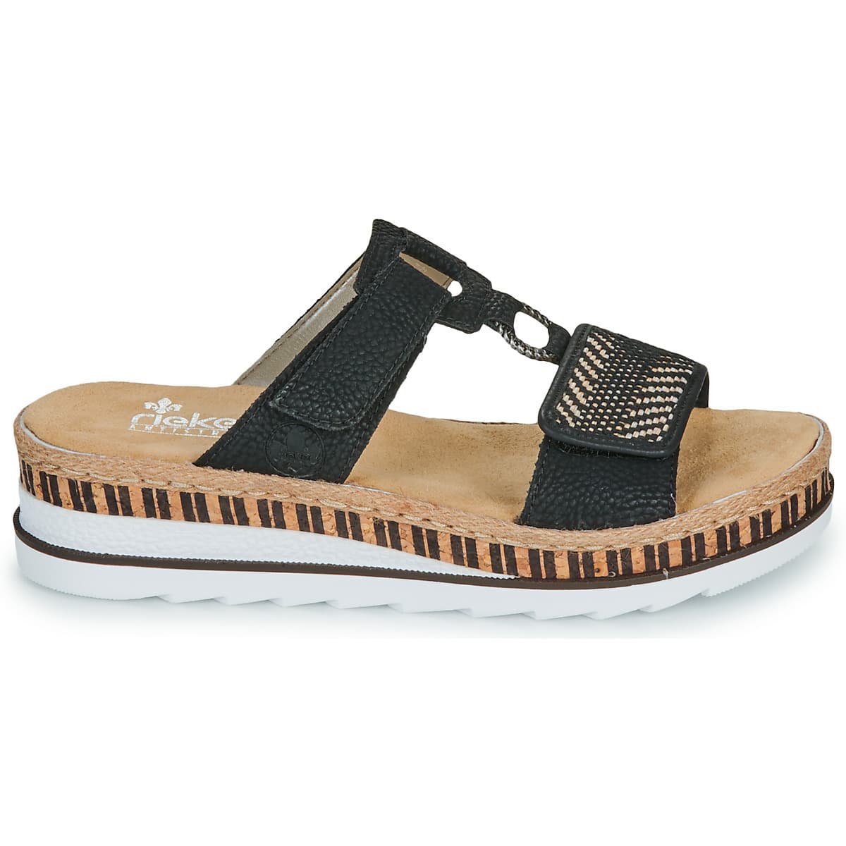 Women's Mules Rieker Black