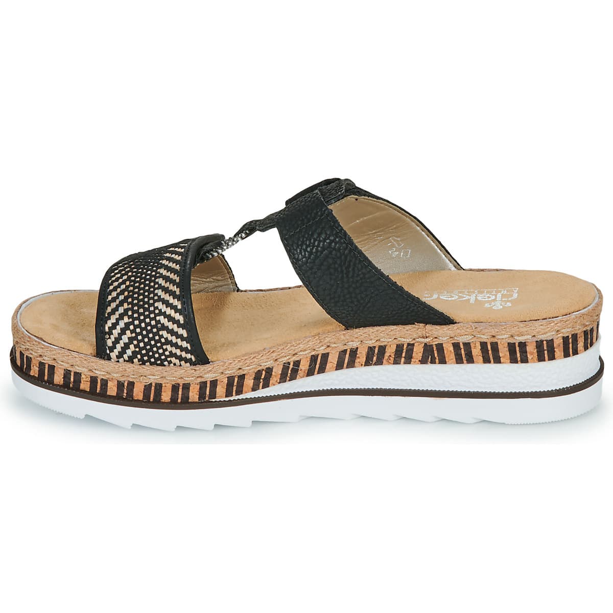 Women's Mules Rieker Black