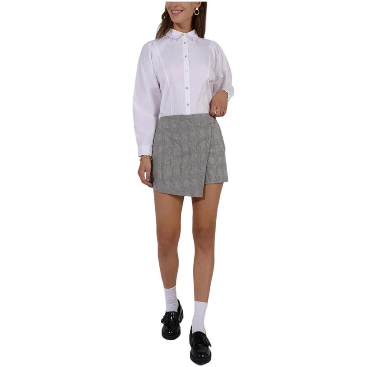 Women's Skirts Naf Naf Gray