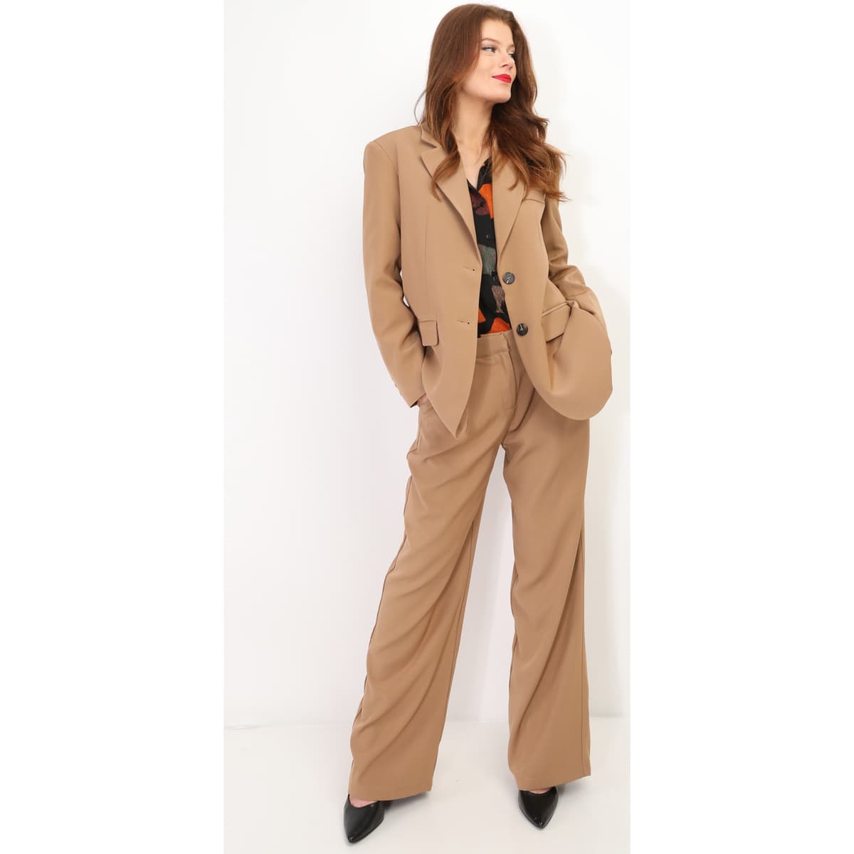 Women's Blazers La Modeuse Brown