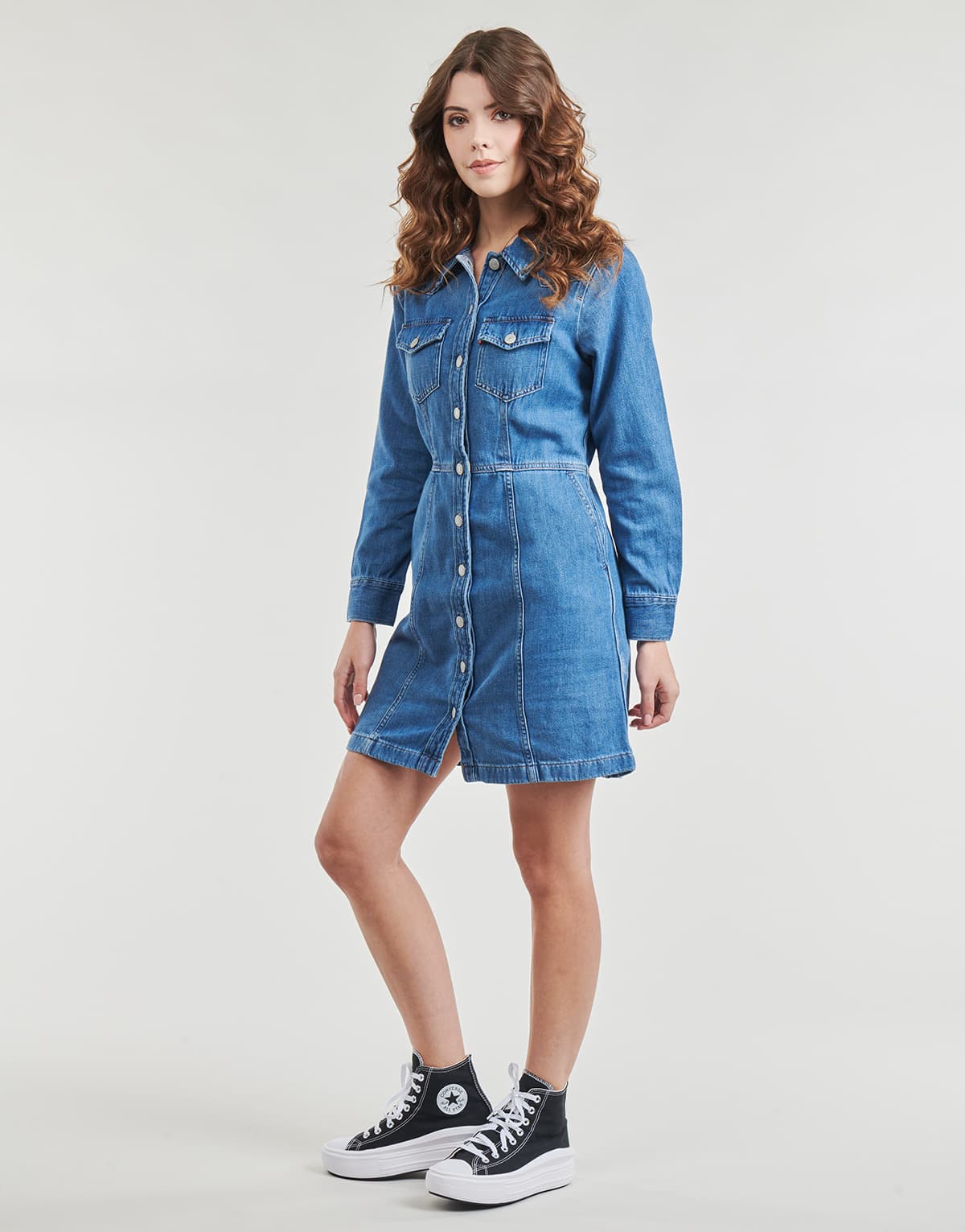 Women's Dresses Levis Blue