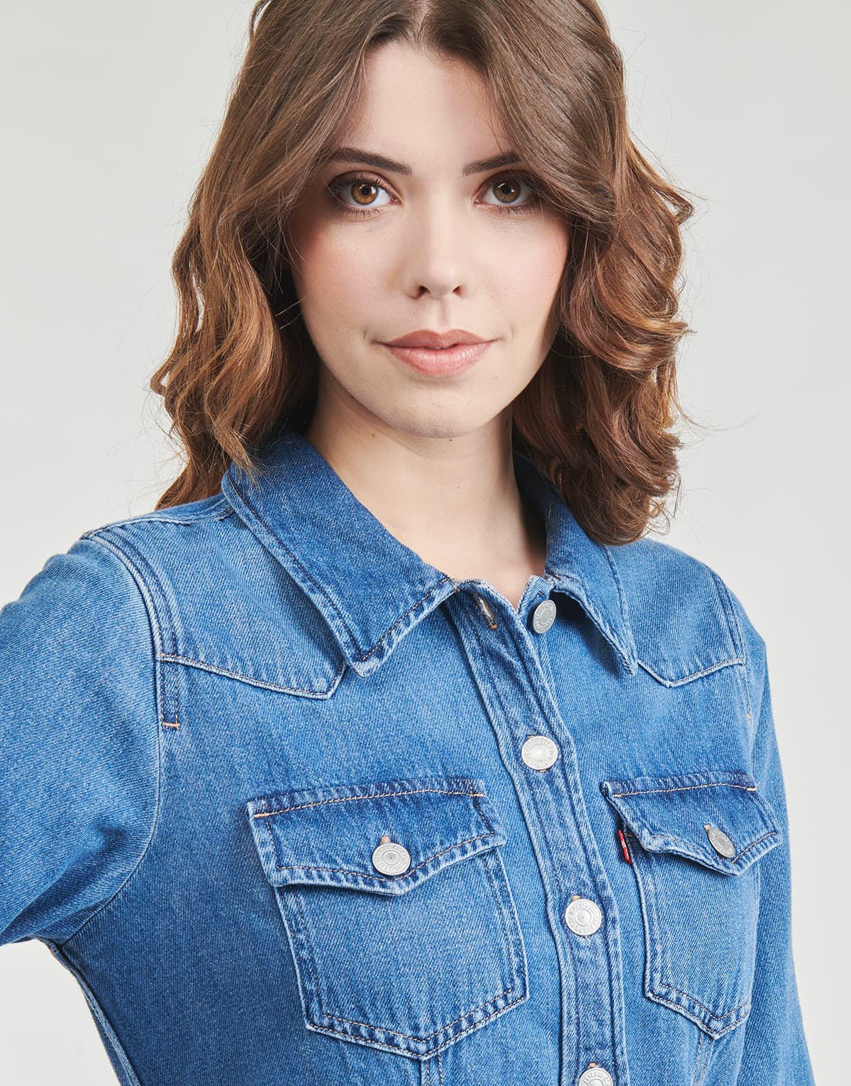 Women's Dresses Levis Blue