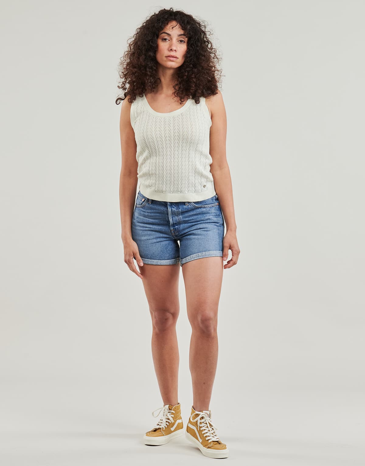 Women's Shorts Levis Blue