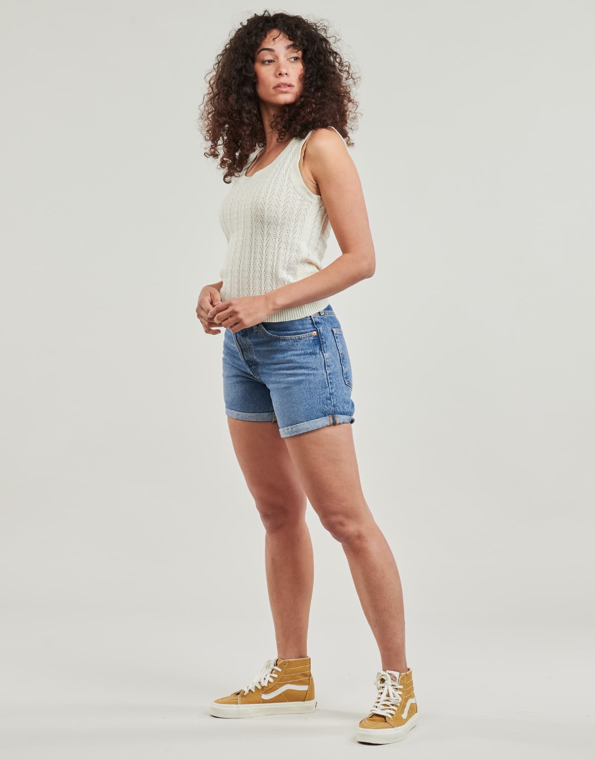 Women's Shorts Levis Blue