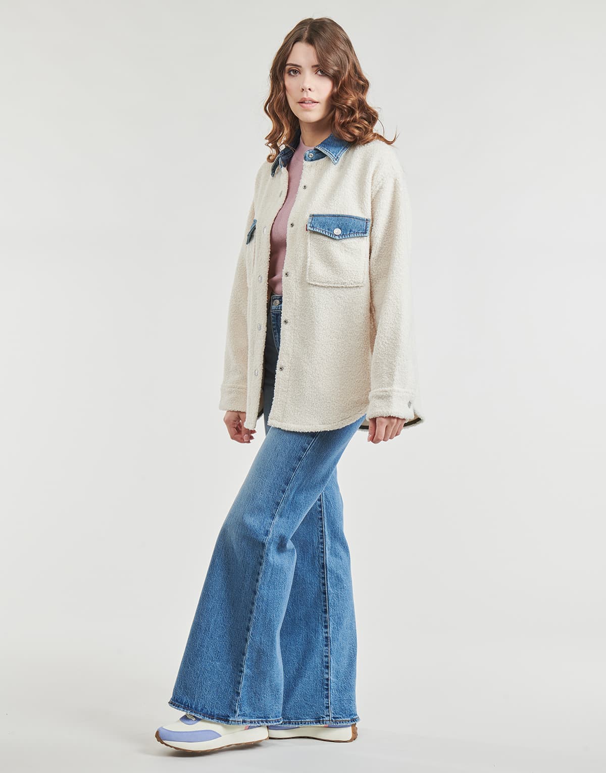 Women's Jackets Levis White