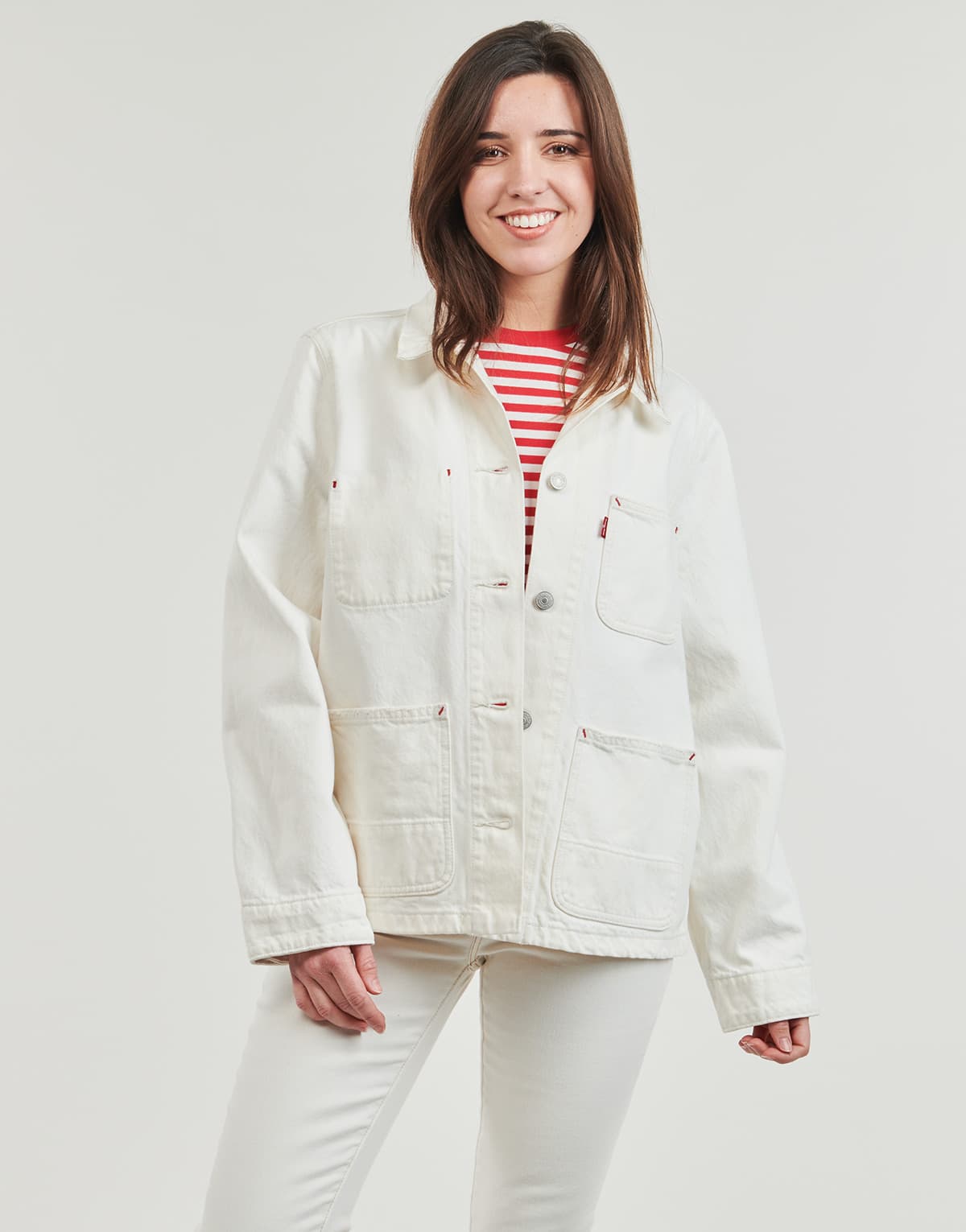 Women's Jackets Levis White