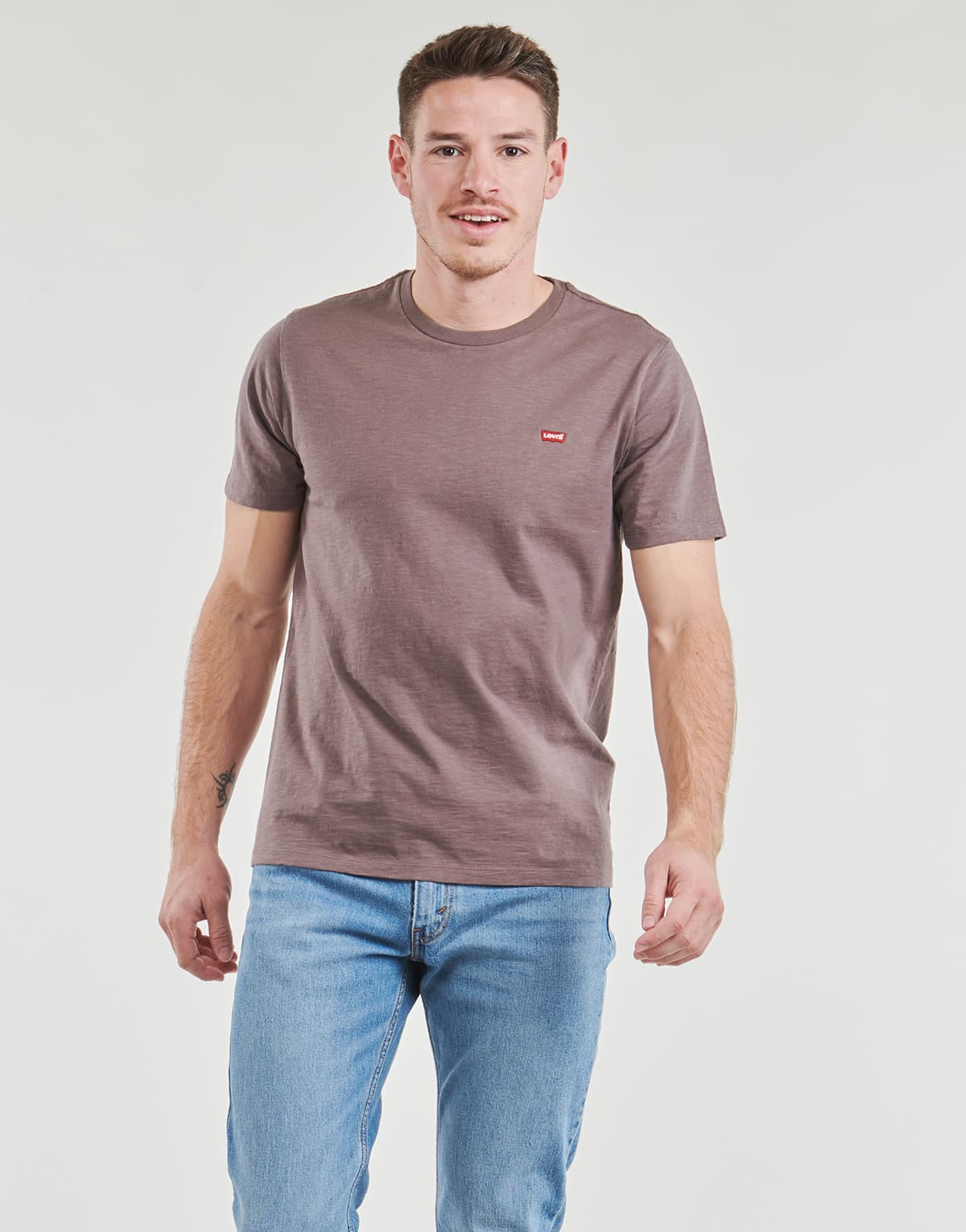 Men's T-Shirts Levis Brown