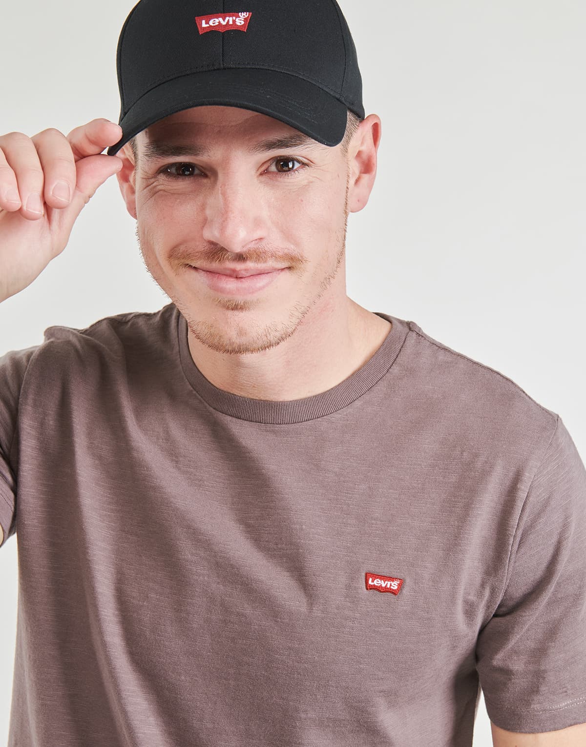 Men's T-Shirts Levis Brown