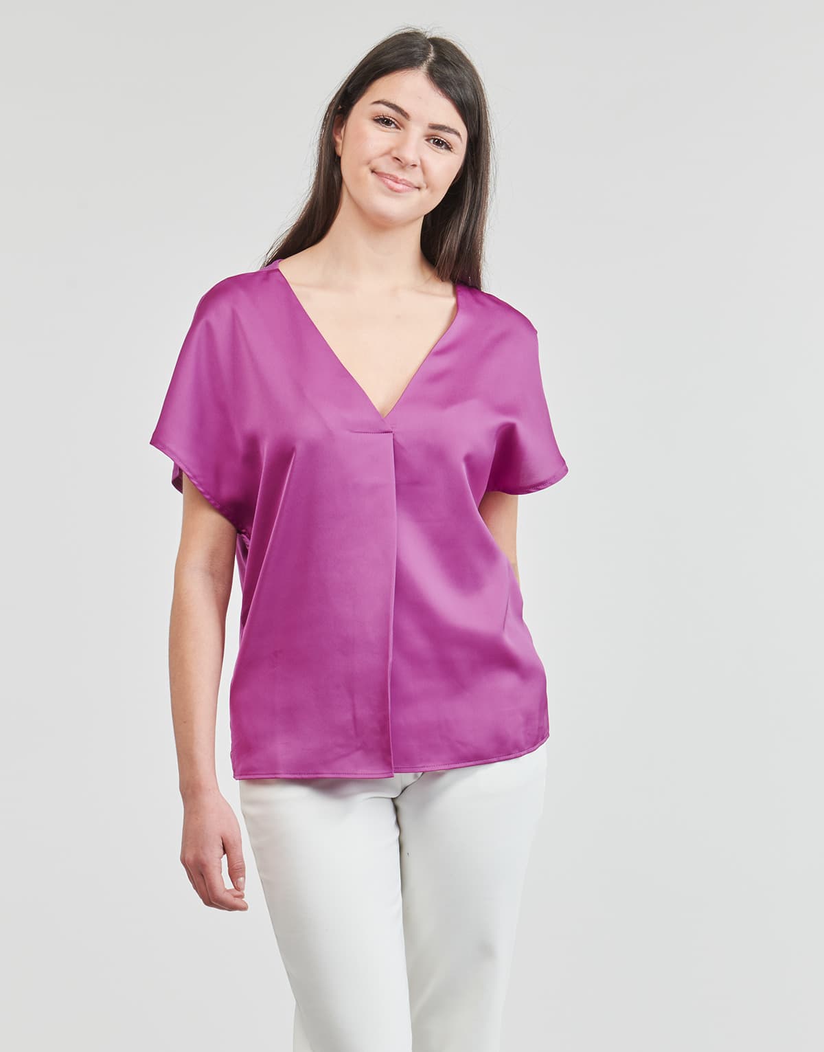 Women's T-Shirts Vila Pink