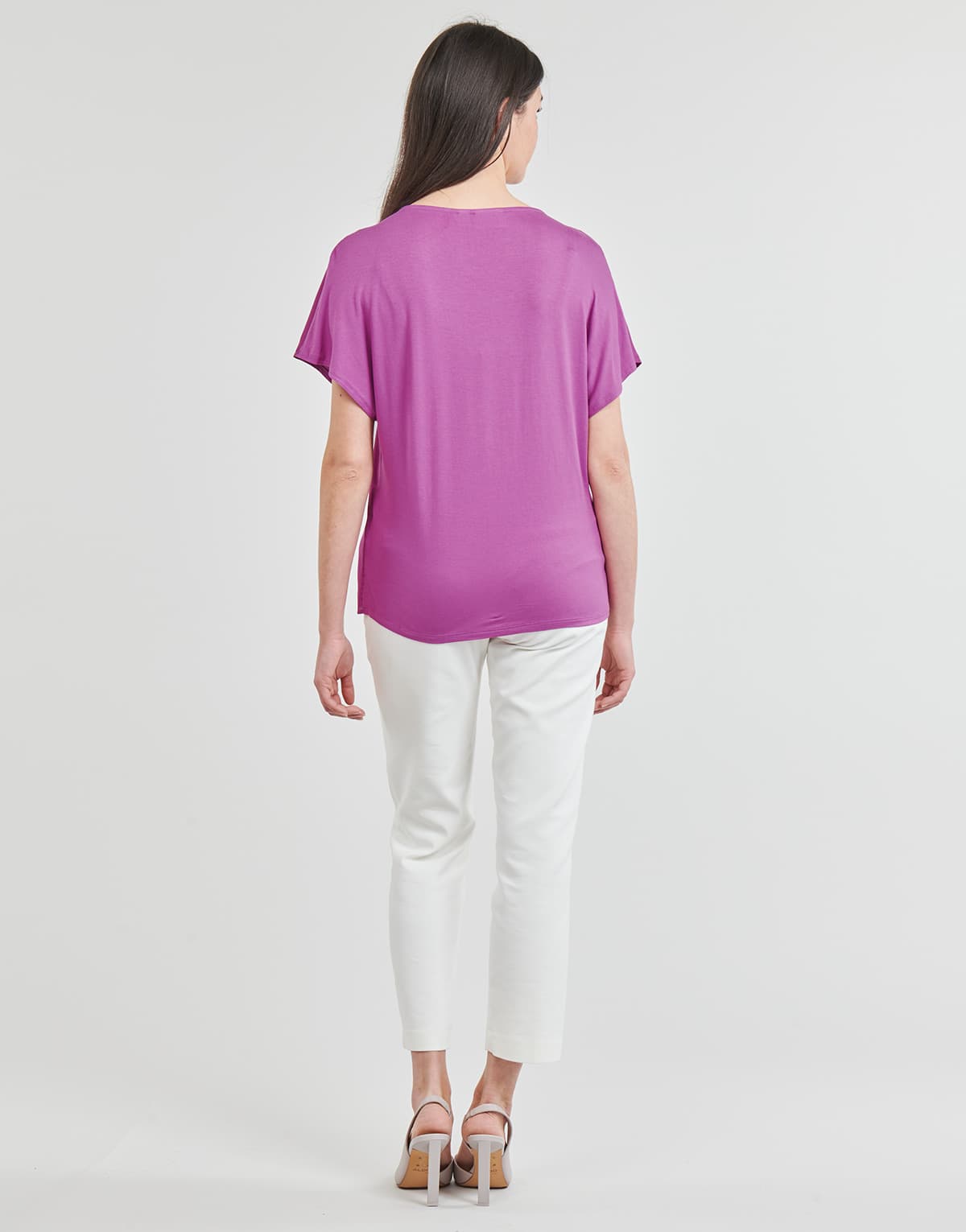 Women's T-Shirts Vila Pink