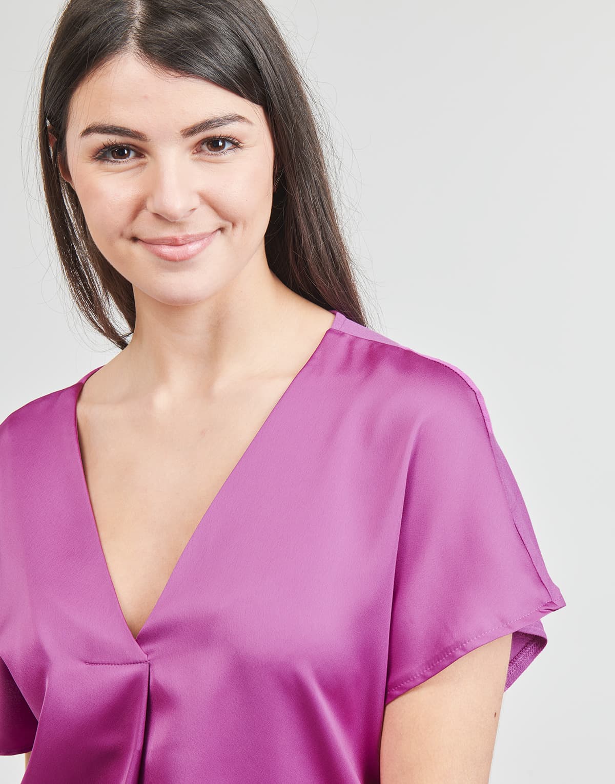 Women's T-Shirts Vila Pink