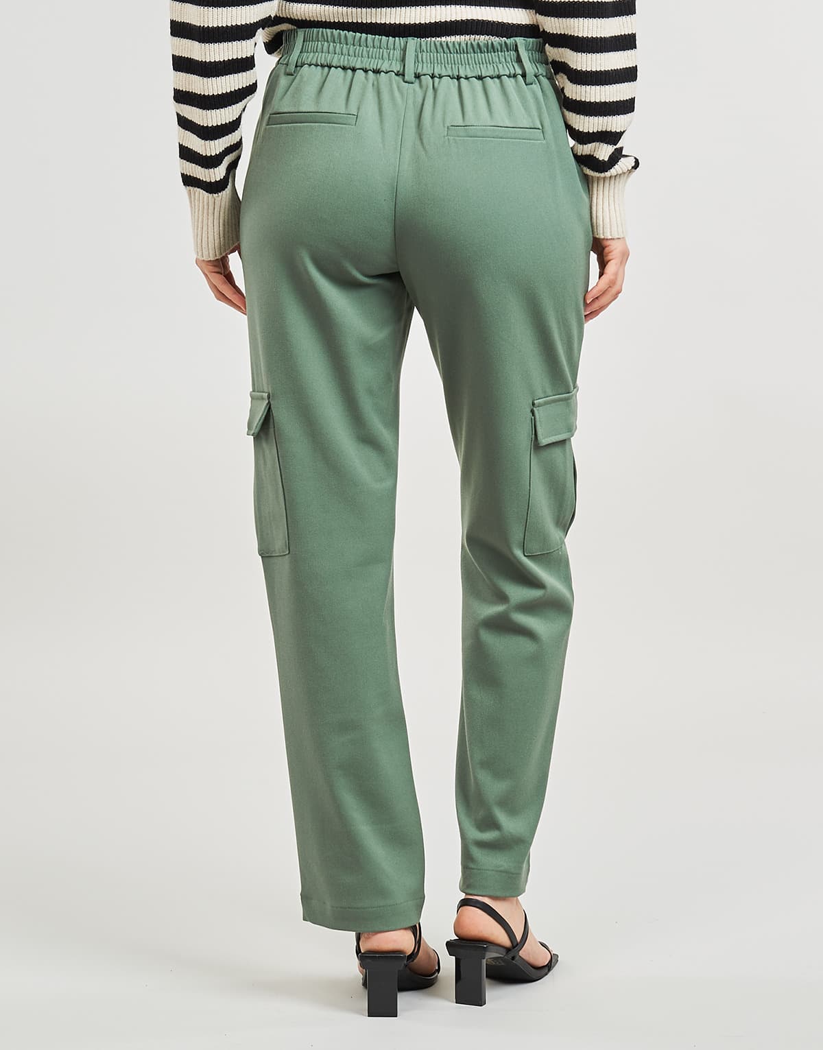 Women's Pants Vila Khaki