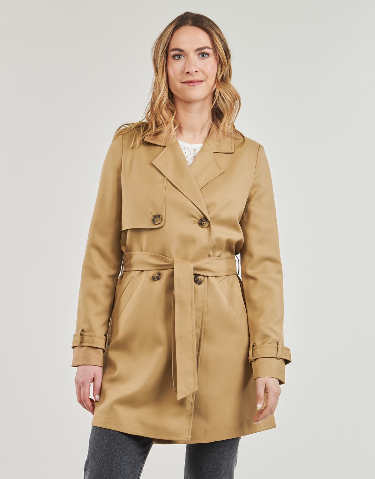 Women's Coats Vero Moda Beige