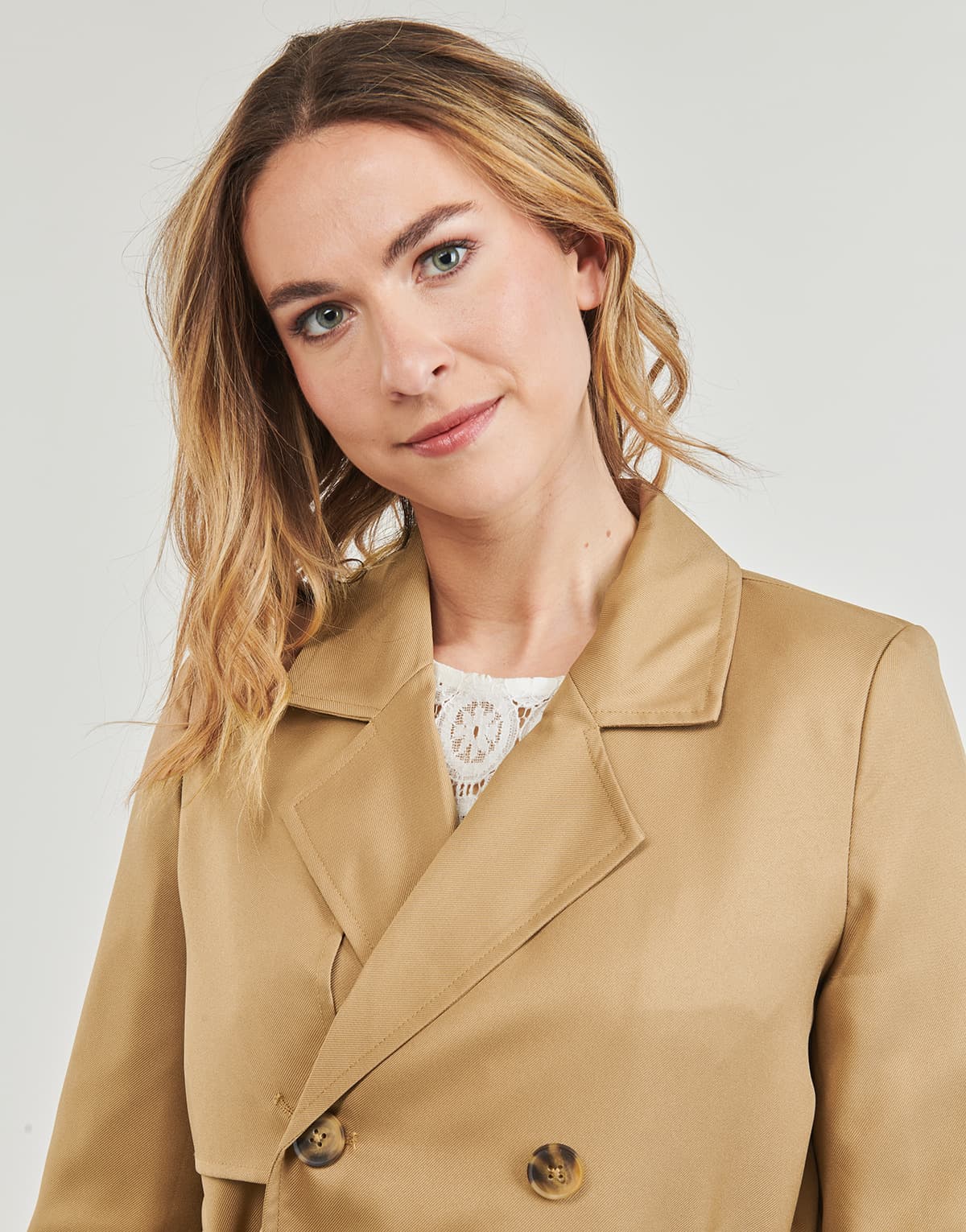 Women's Coats Vero Moda Beige