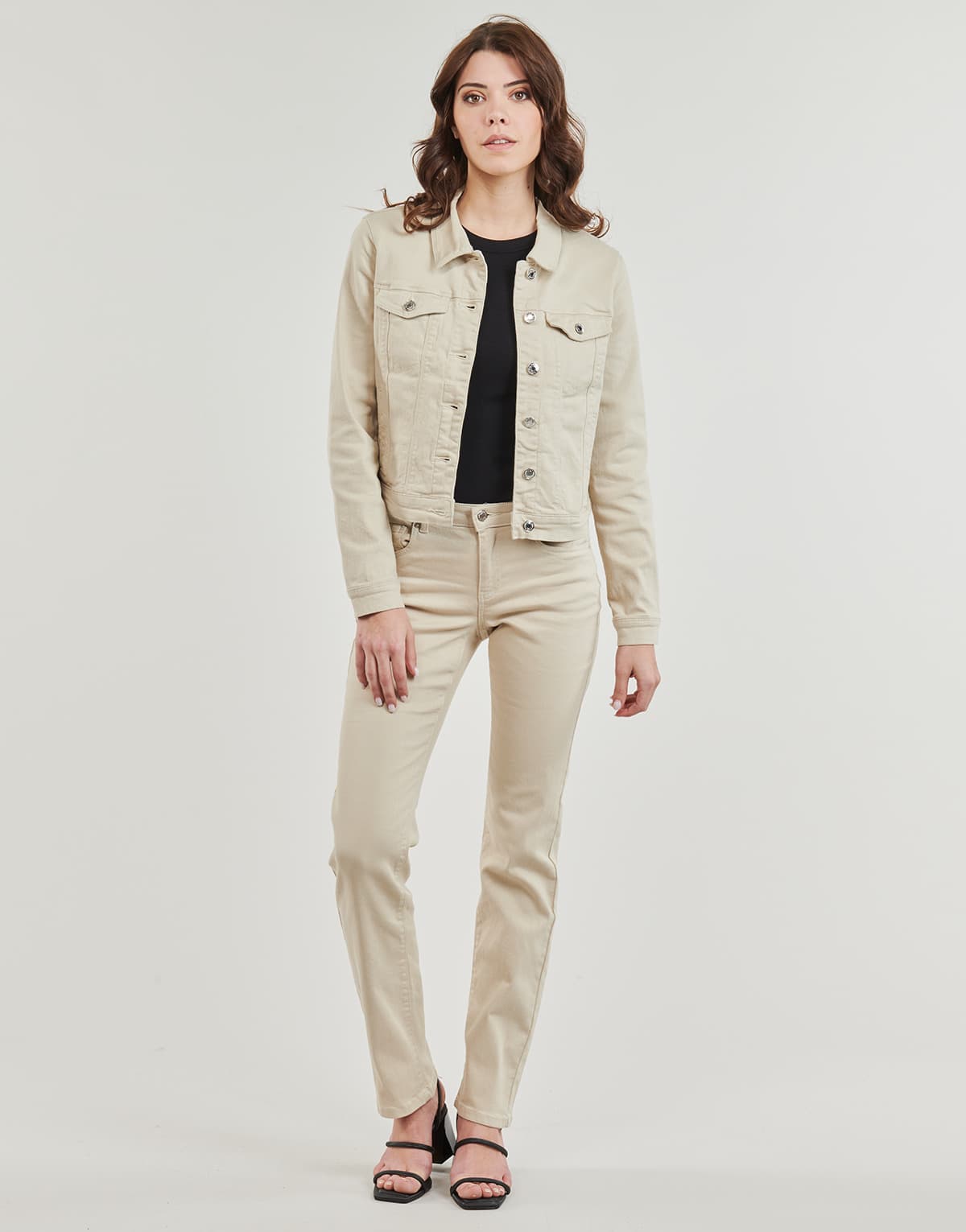 Women's Pants Vero Moda Beige