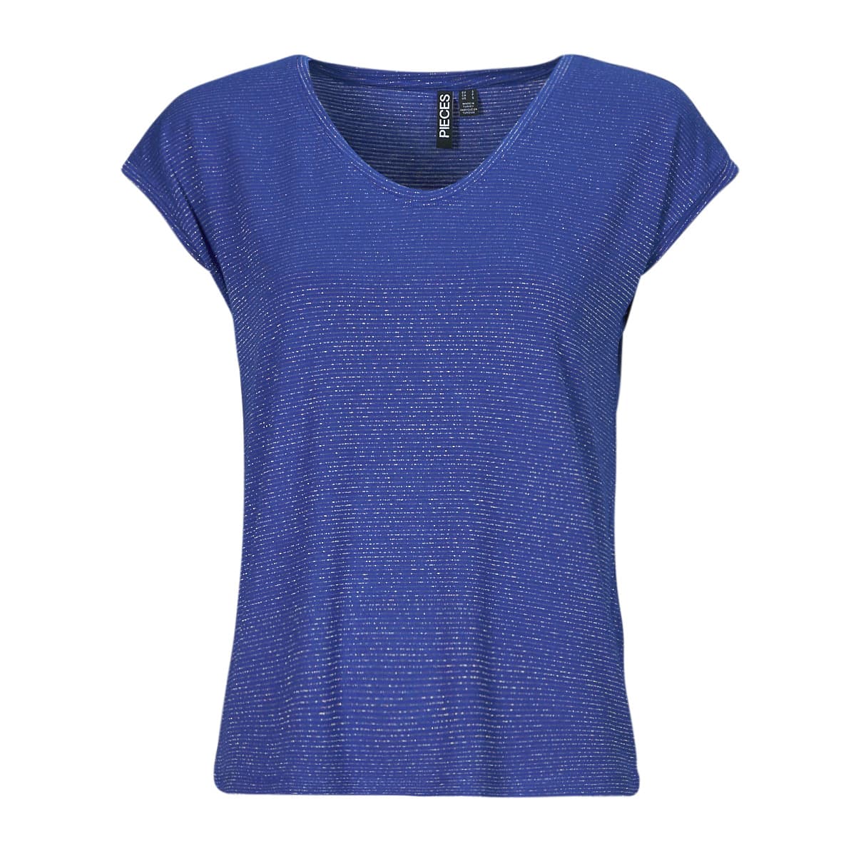 Women's T-Shirts Pieces Blue