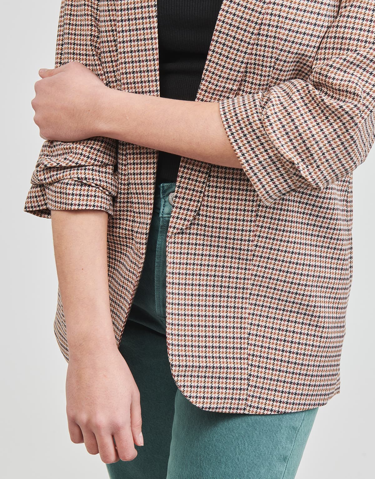 Women's Blazers Pieces Brown