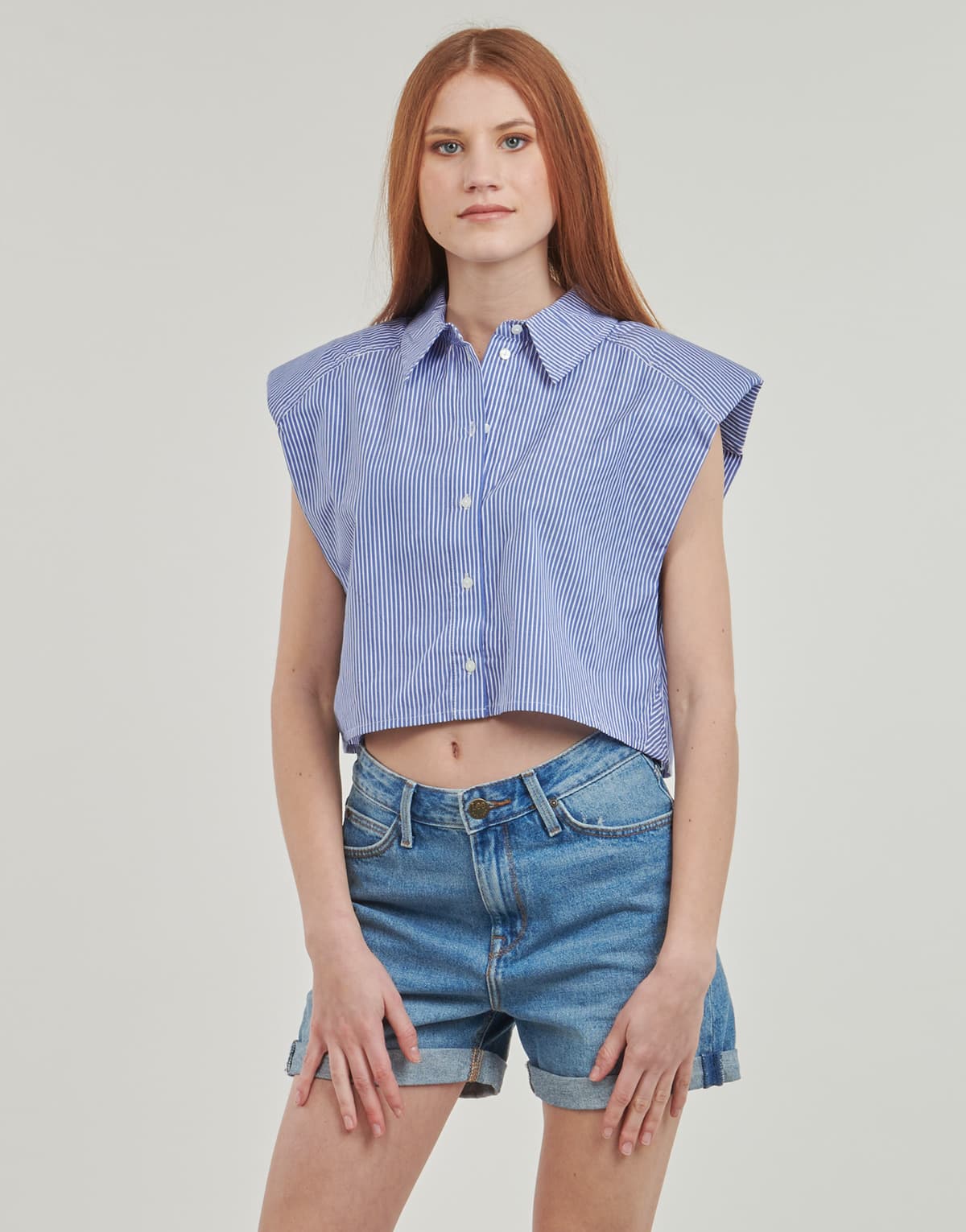 Women's Shirts Noisy May Blue
